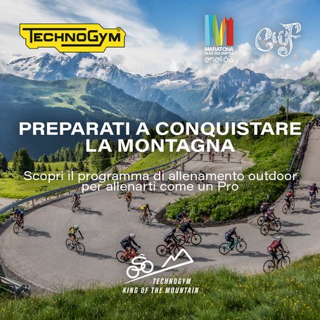Get ready to conquer the Dolomites with Technogym